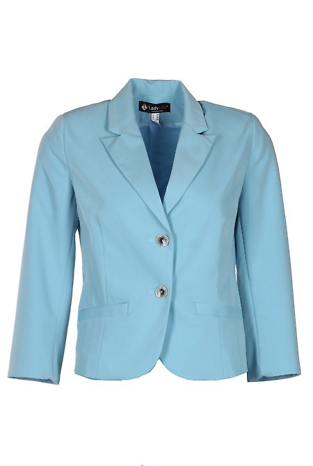 Жакет голубой Одежда LadyLike фото
