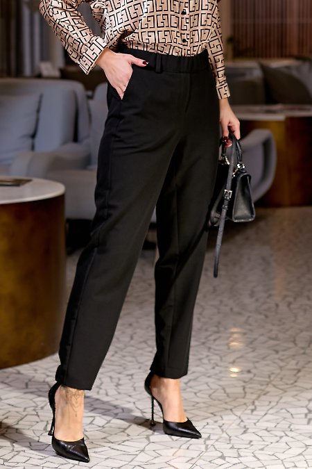 Брюки по бокам карманы. Купить Одежду LadyLike 