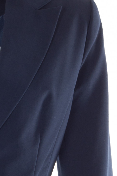 Жакет синій жіночий Діловий жіночий одяг фото