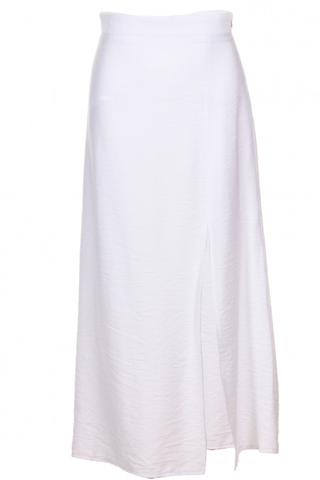 Спідниця біла бавовняна Діловий жіночий одяг фото