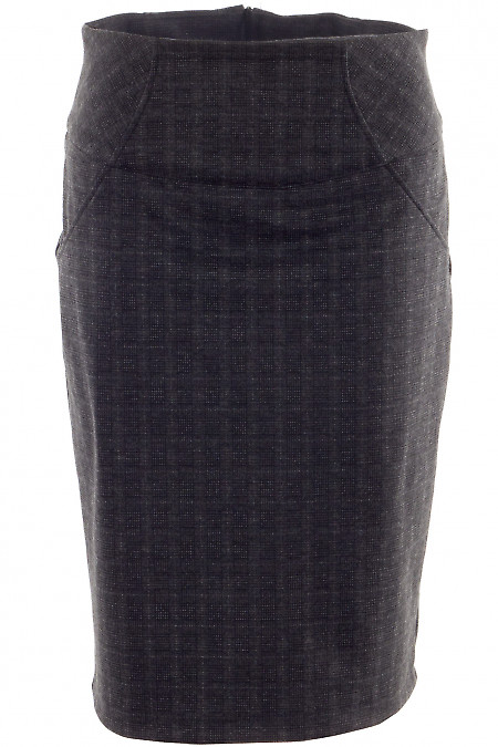 Спідниця тепла на флісі Діловий жіночий одяг фото