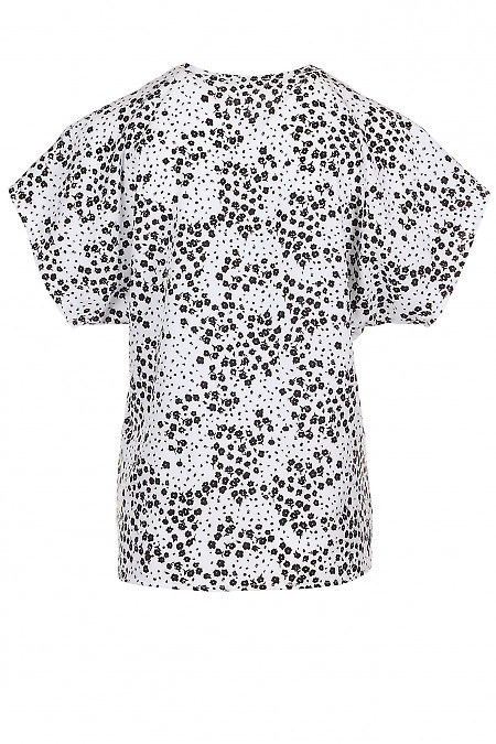 Блуза короткі рукави. Діловий жіночий одяг фото