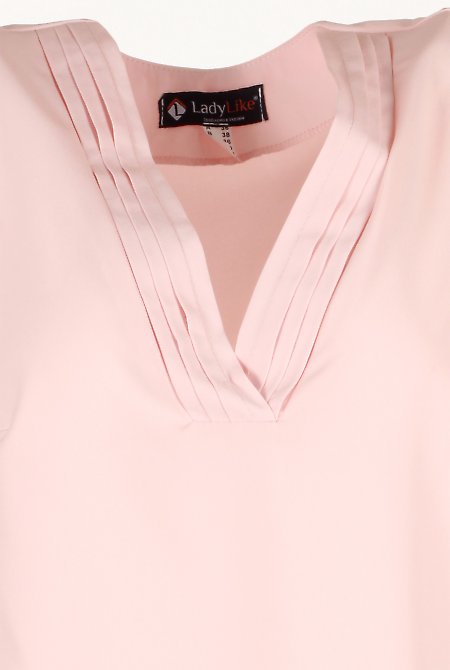 Блузка рожева Діловий жіночий одяг LadyLike/ Вироблено в Україні. фото
