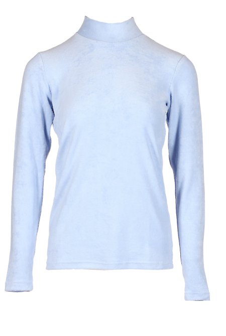 Гольф со стойкой коричневый Деловая женская одежда LadyLike фото