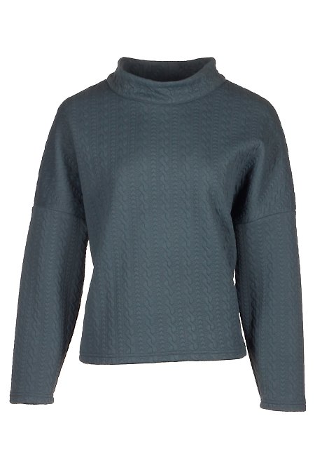 Кофта сіра в косичку Купити Одяг LadyLike фото