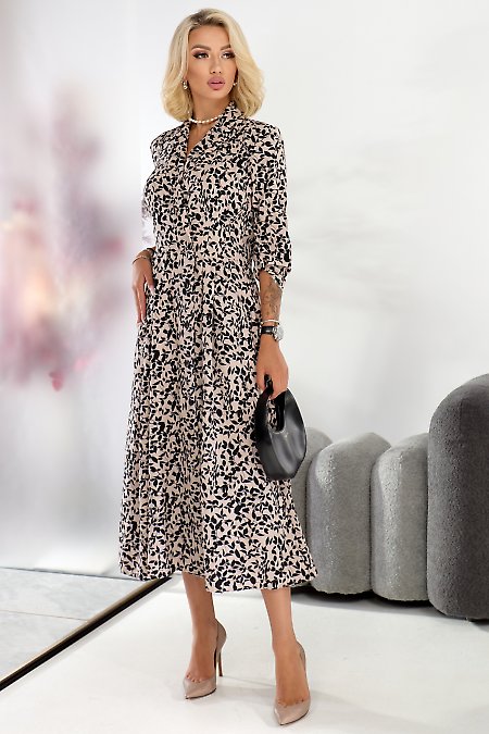 Платье впереди пуговицы. Одежда LadyLike фото