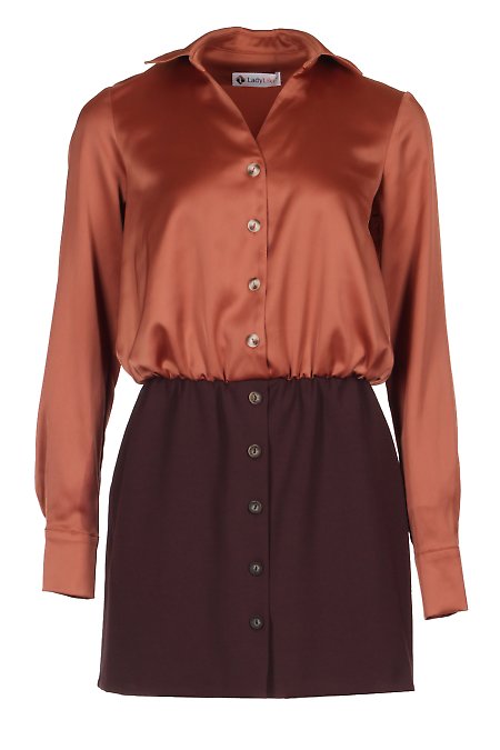 Платье впереди пуговицы. Купить Одежду LadyLike