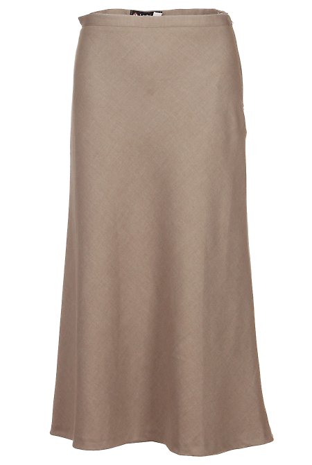 Юбка теплая бежевая миди Купить Одежду LadyLike фото