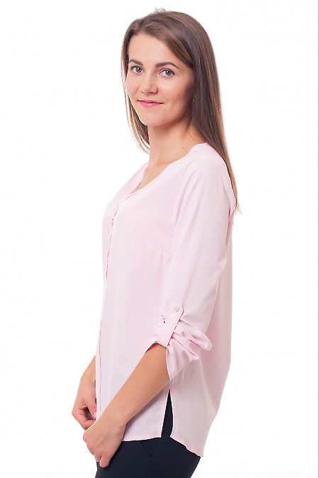 Блузка с удлиненной спинкой Деловая женская одежда фото