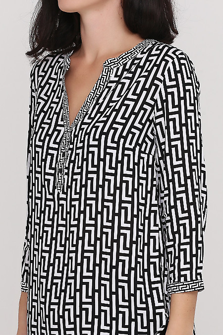 Блузка из хлопка Деловая женская одежда фото