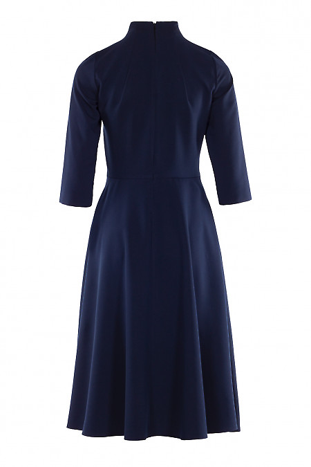 Сукня темно-синя.Діловий жіночий одяг фото