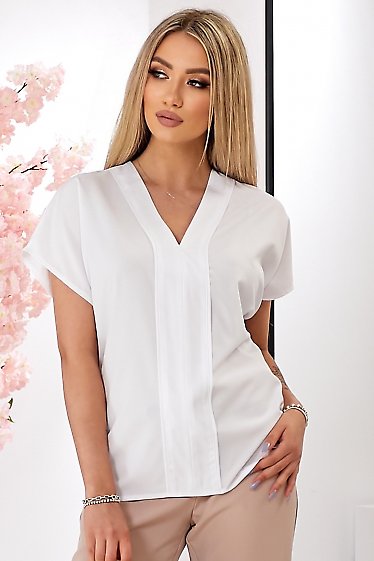 Блуза з планкою. Діловий  жіночий одяг LadyLike. Зроблено в Україні. фото