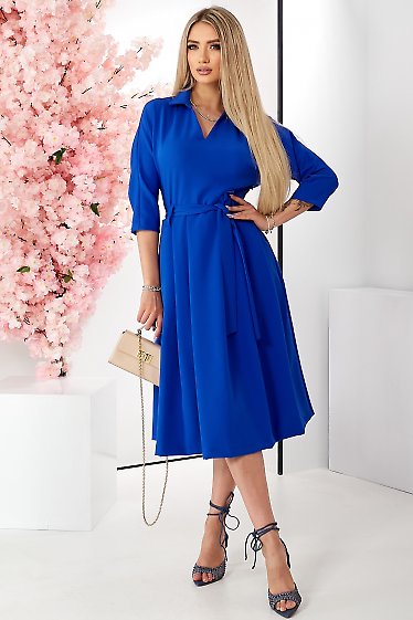 Платье миди.    Деловая женская одежда LadyLike. Сделано в Украине. фото