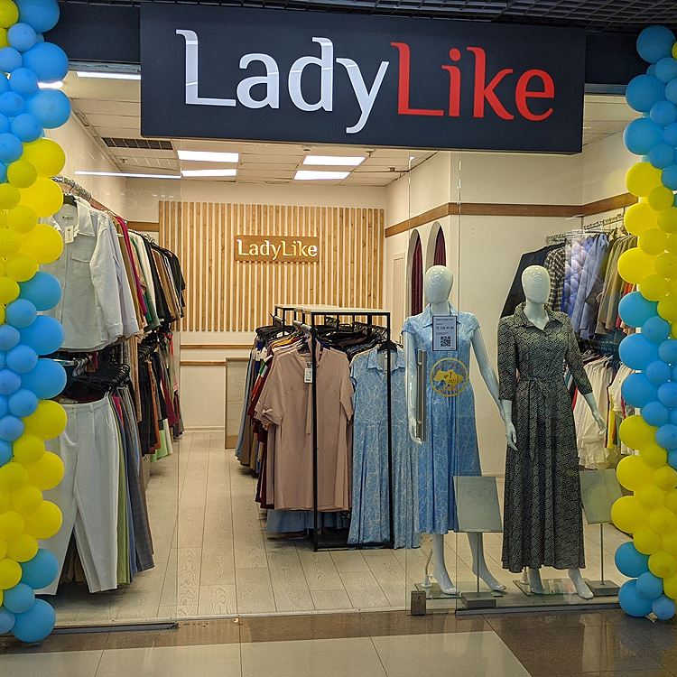Магазин LadyLike в ТЦ Аркадія на 2-му поверсі