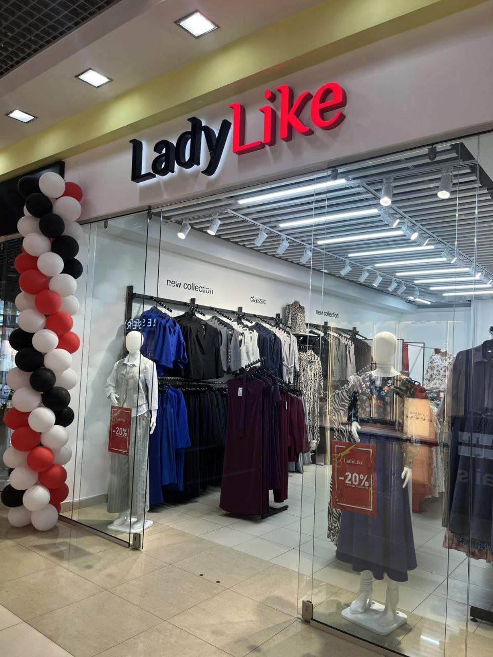 Магазин LadyLike в ТРЦ Екватор